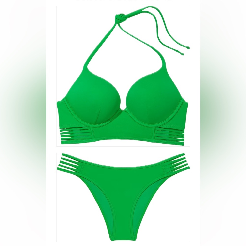 Victoria's Secret Swim 
Archives Bombshell 
Bikini Top &
Brazilian Swim Bottom